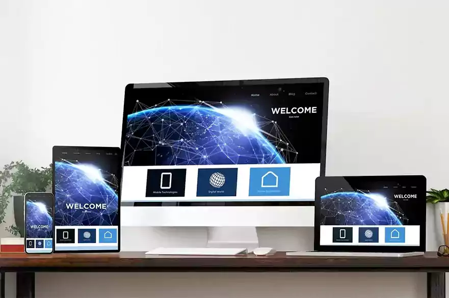 Illustration representing cross-platform development expertise