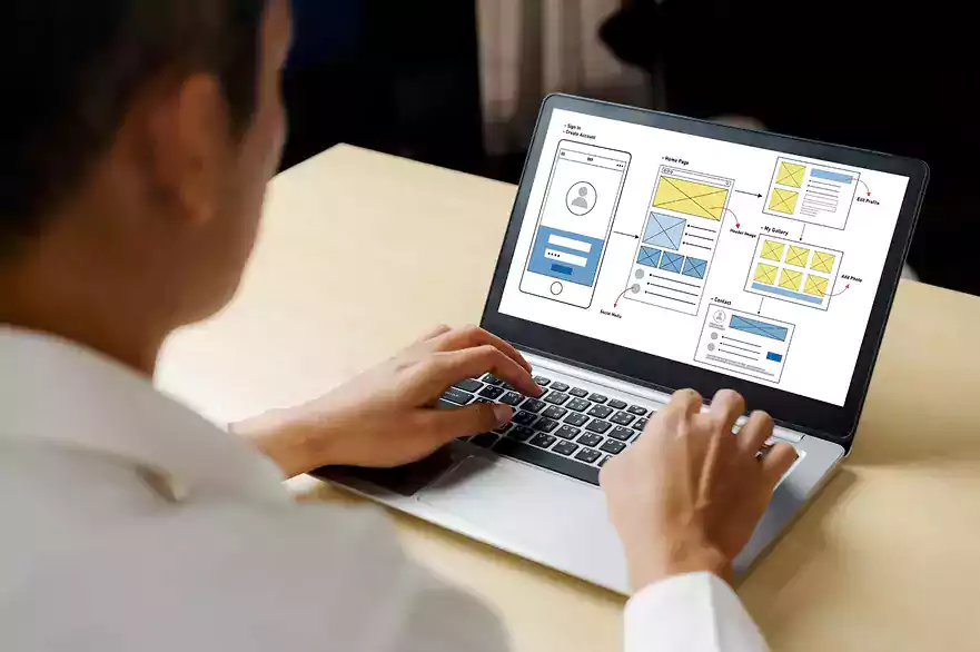 Illustration representing a user-centric design approach